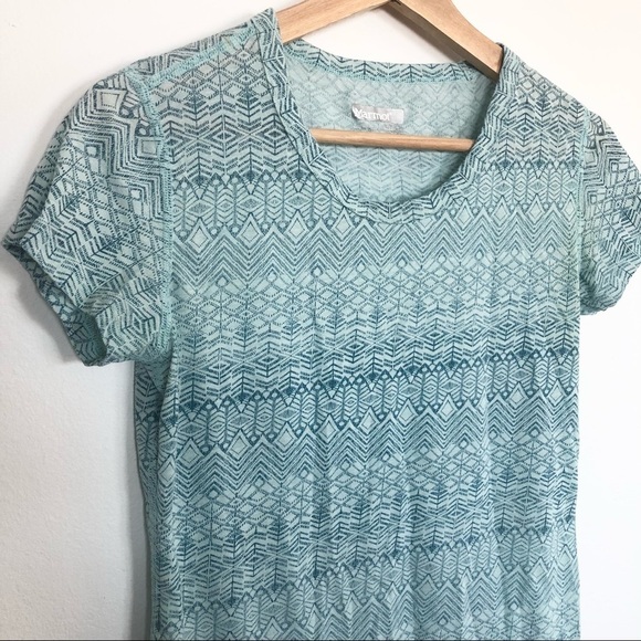 Marmot Katie short sleeve lightweight blue t-shirt base layer size small - Picture 3 of 5